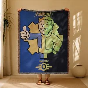 Shelter Boy  Bohemian Yarn Jacquard Woven Blanket with Tassel, Thick Soft Washable Blanket, Used for Home Decor Sofa Chair Bed Tapestry Tablecloth Floor Garden Picnic Outdoor Camping