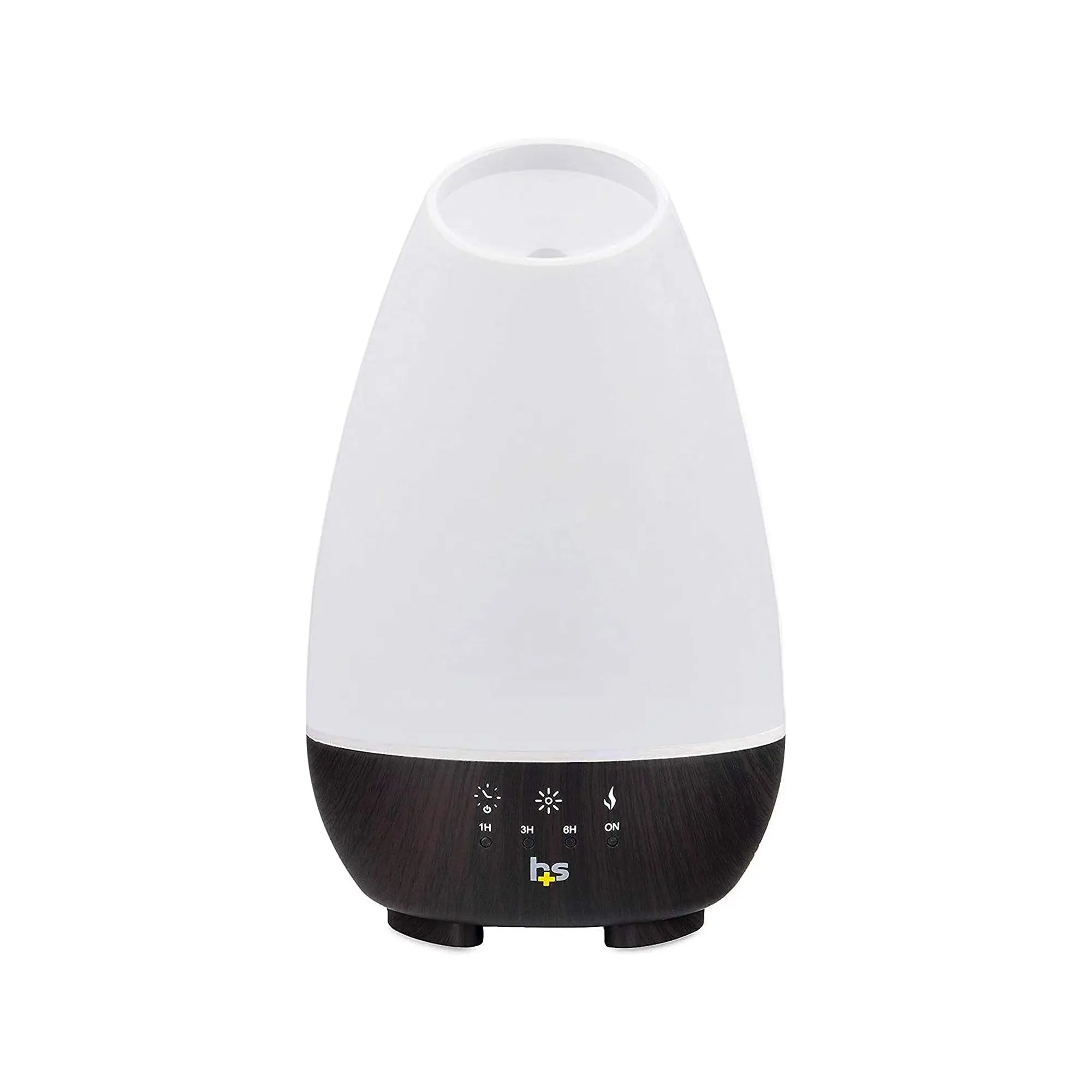 HealthSmart Essential Oil Diffuser, Cool Mist Humidifier and Aromatherapy Diffuser, FSA HSA Eligible with 500ML Tank for Large Rooms, Adjustable Timer, Mist Mode and 7 LED Light Colors, White
