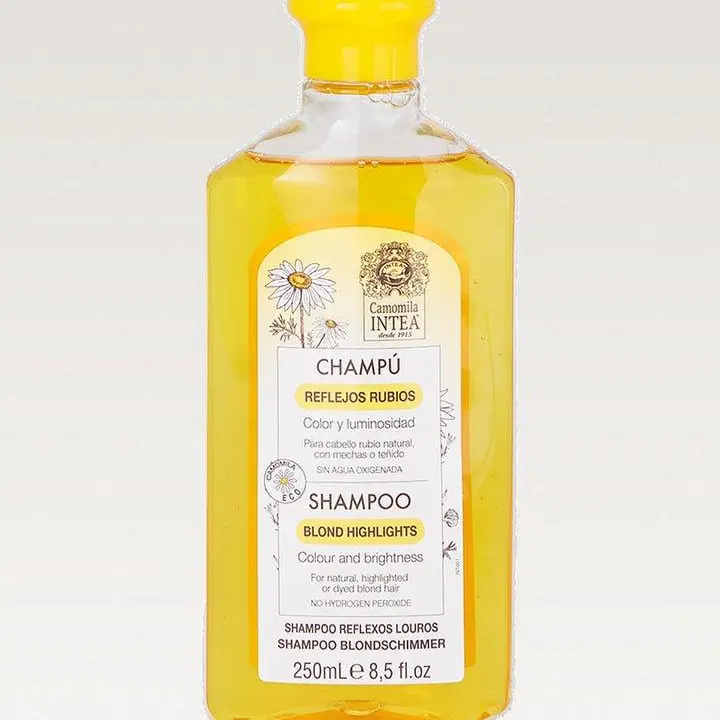 Intea Champu Reflejos Rubios Blonde Highlights Shampoo for Natural Dye or Lightened Hair 250ml