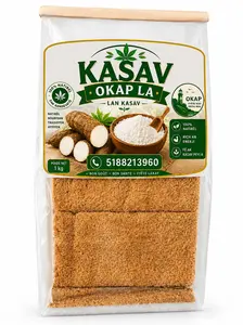 KASAV OKAP AYISYEN- SWEET CASSAVA BREAD 1 PACK OF 6 PIECES