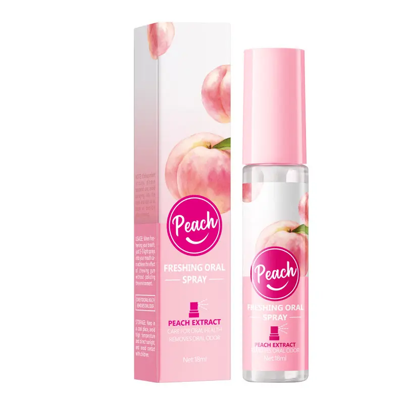 Oral Spray 2-Pack Set Travel Size Multi-Flavors Instant Fresh Breath Anywhere