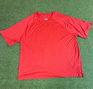 Mens T-Shirts - Athletic Red Striated - 2G08-700M