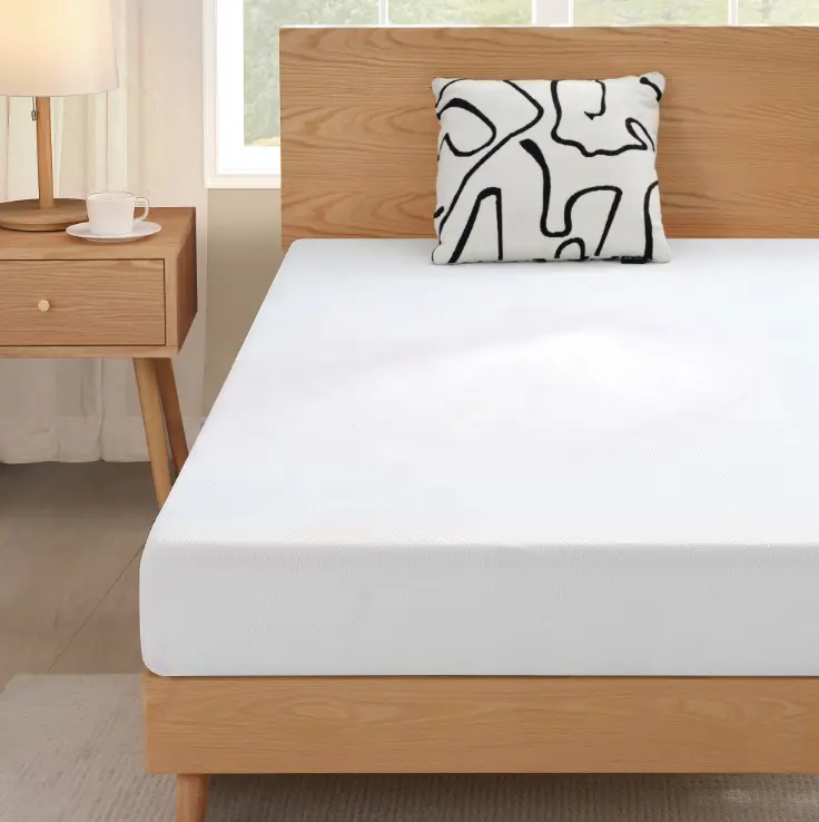 Z-HOM Twin Size Mattress, 6" Gel Memory Foam Mattress in a Box, Cooling Sleep Pressure Relief, Medium Firm
