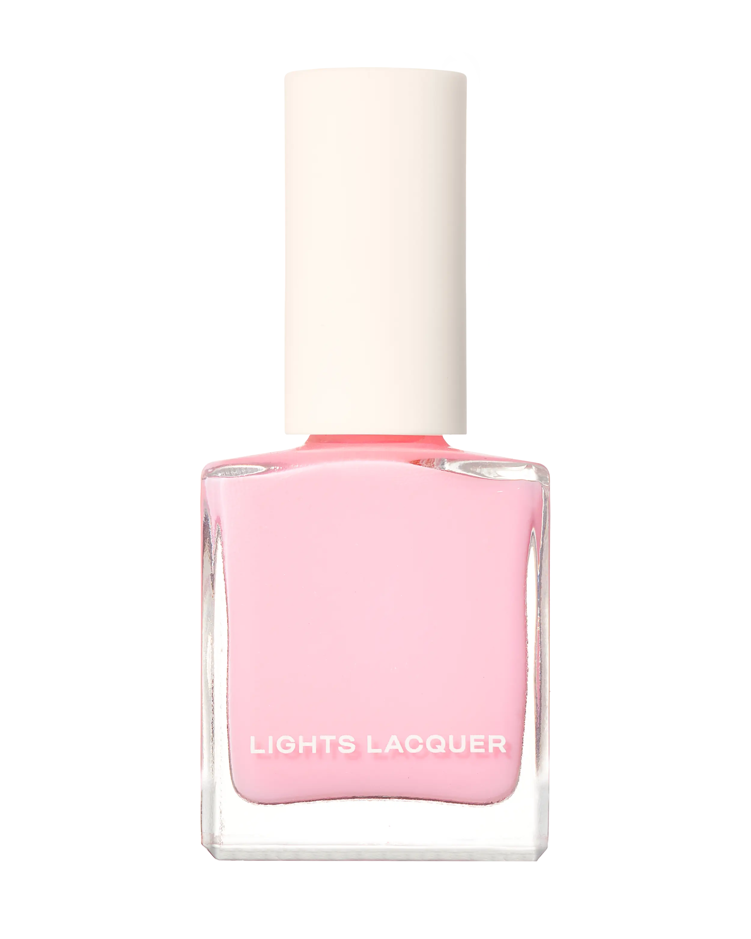 Strawberry Boba Nail Polish - Baby Pink with a Crelly Finish 