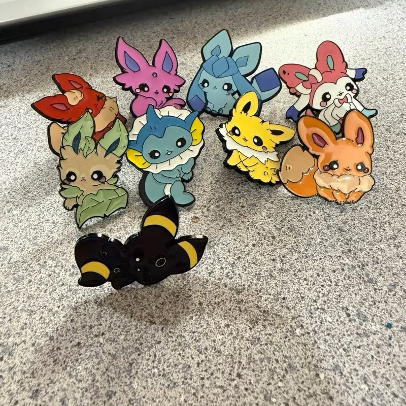 Pokemon Baby Eeveelution Pins