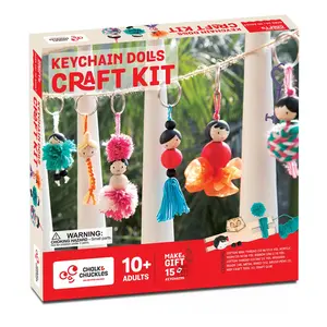 Keychain Dolls Craft Kit Unique DIY Activity Set