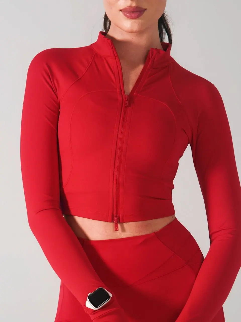 Phantom Waist Jacket - Lipstick Red Phantom Waist Jacket - Lipstick Red