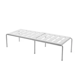 Adjustable Plastic Shoe Rack, Multi-Level Storage Shelf, Space-Saving Expandable Design, Ideal for Home, Dorm, Living Room, Kitchen, Bathroom