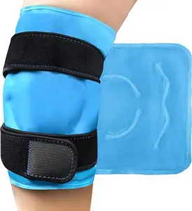 Ice Pack for Knee Pain Relief,Reusable Gel Ice Wrap for Relief of Knee Pain,Swelling,Knee Replacement Surgery,Arthritis,Meniscal Tears and ACL,Blue