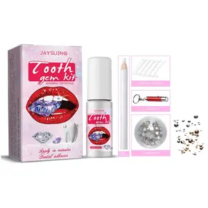 Tooth Gem Kit, 1 Set Tooth Jewelry Kit, Shiny Tooth Decoration Kit, Diy Tooth Art Kit for Women & Girls, Oral Care Kit for Daily Use,  Dental Kit
