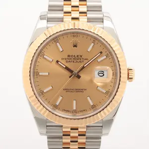 Rolex Champange Datejust 41mm 126333