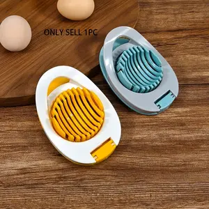Egg Separator Stainless Steel Egg Cutter, Fruit Salad Slicer, Preserved Egg Divider, Kitchen Tool, Kitchen Gadgets, Model Wjes001, No Ca Prop 65