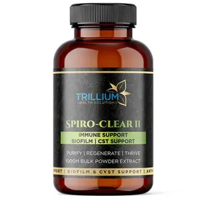 Trillium Health Solutions LLC + Spiro-Clear II + Anti-microbial + Aggressive Biofilm Dissolving + Herbal Formula + Aggressive biofilm and cyst dissolving formula