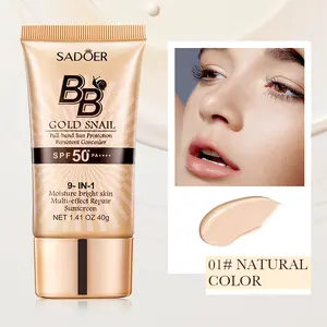 High-coverage waterproof snail BB cream - matte finish, long-lasting moisturizing and oil control,creates a natural makeup look, refreshing and non-greasy, perfect for makeup beginners, a great gift for Mother's Day, Christmas, and Valentine's Day.