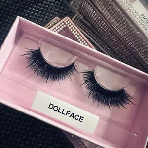 KV Lashes- Dollface | 16mm High Definition Strip Eyelashes | Bold, Fluffy, Soft Glam, Reusable