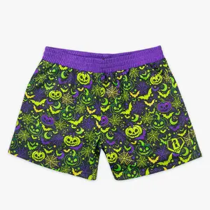Spooky SZN Youth Shorts - Green