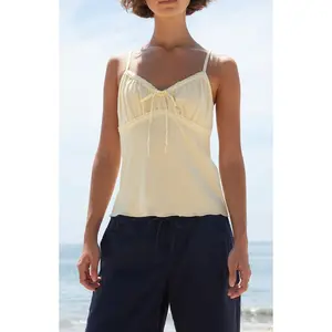 John Galt Women's Yellow Arden Tank Top