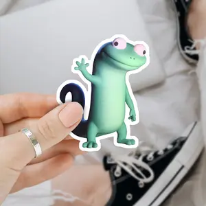 Lizard Lizard Lizard Meme Funny TikTok 3 inches Sticker, Waterproof Sticker for Laptop Water Bottle Book