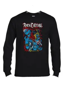 ThunderCats Mumm-Ra The Ever-Living Raise Culture Long Sleeve T-Shirt for Men – Black Graphic Tee