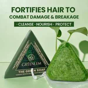 Ditch the liquid shampoo and grab this 14-herb anti-hair loss shampoo bar — your new go-to for stronger, thicker hair! soap saver