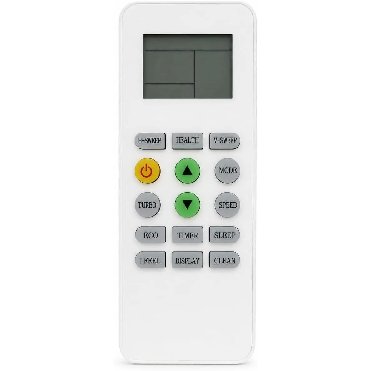 KKG12A-C1 Replace AC Remote Compatible for CHANGHONG/Ree/Pastamic A/C | Also Replacement fit for CHEBLO/ONAX Air Conditioner Mini Split AC A/C