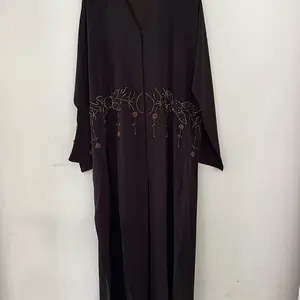 Elegant brown abaya