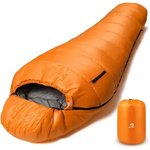 Mummy Sleeping Bag | 15-45 ℉ Extreme 3-4 Season Sleeping Bag for Adults Cold Weather– Warm and Washable, for Hiking Traveling & Outdoor Activities