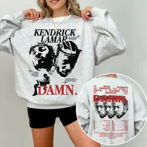 Kendrick DAMN Sweatshirt ,rap Sweatshirt Tshirt Shirt. Music Tshirt Shirt Sweatshirt, Hip Hop Tshirt Shirt Sweatshirt