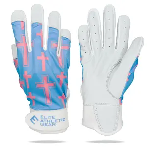 Cotton Candy Cross Batting Gloves