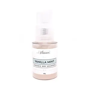 Just Ingredients Vanilla Mint Organic Dry Shampoo for Light Hair