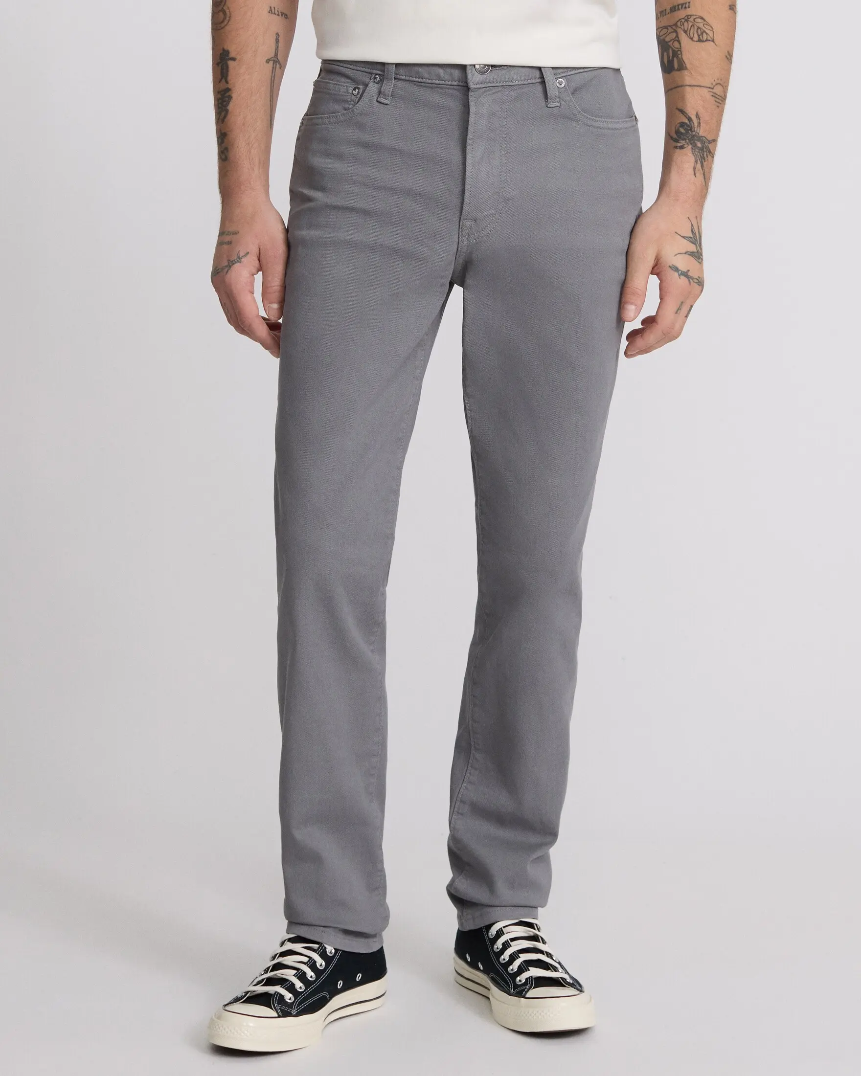 Express Slim Gray Hyper Stretch Jeans