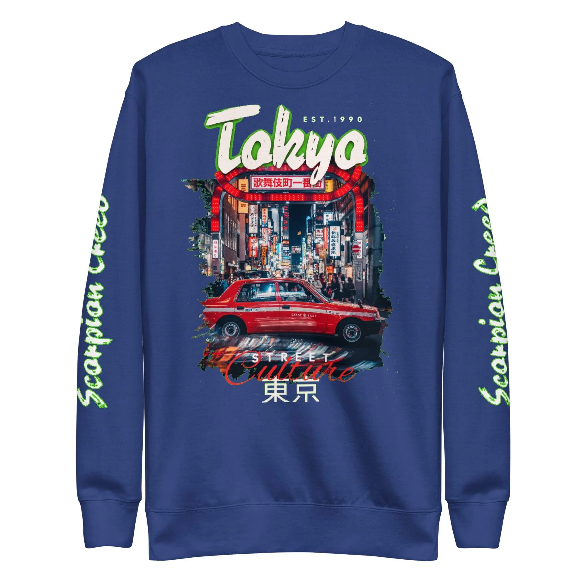 Midnight In Tokyo Crewneck