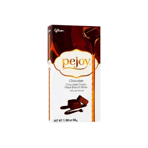 GLICO Pejoy Chocolate Cream-Filled Cookie Sticks - Pocky's Friend, 1.97oz