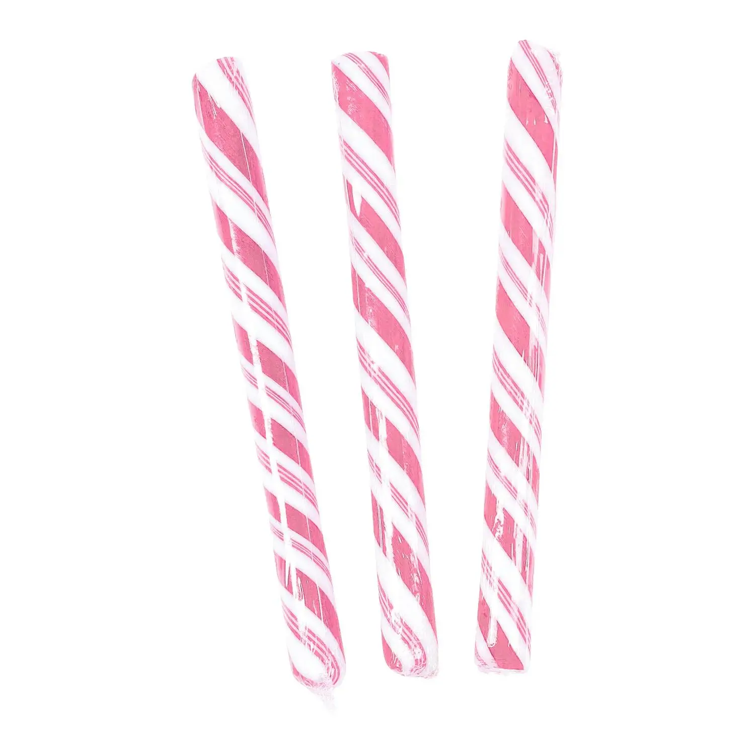 Light Pink Strawberry-Flavored Fat-Free Novelty Hard Candy Sticks, 80-Pcs Snacks for Special Events, Novelty Candy