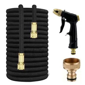 High Pressure Thickened Garden Hose for Car Washing, Soft Home Use High Pressure Water Hose for Flowering, Easy Storage Magic Hose