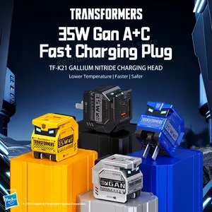 TRANSFORMERS 35W Fast Charger set Plug: Quick, Reliable, and Perfect for the Fast-Paced American Lifestyle