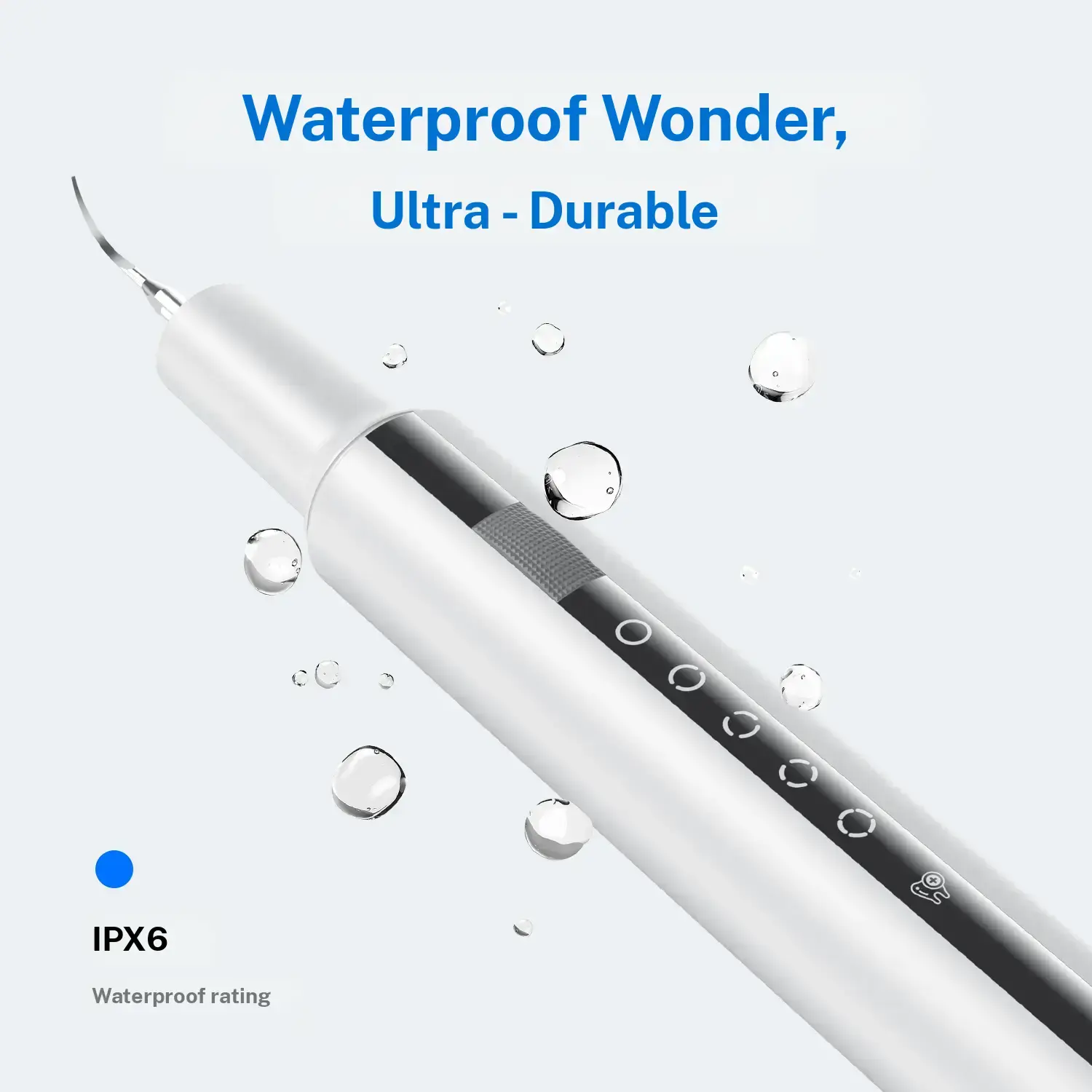 IPX6 waterproof design