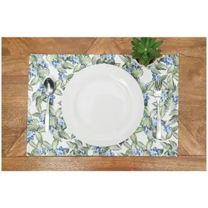 14" x 20" Lakeside Blueberry Placemat Set of 6by Valerie