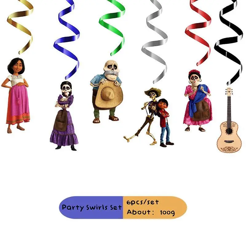 Cartoon Musical Coco Theme Party Supplies Girls Birthday Party DecorationDisposable Party Pack Various combinations of choice Cartoon Musical Coco Theme Party Supplies Girls Birthday Party DecorationDisposable Party Pack Various combinations of choice