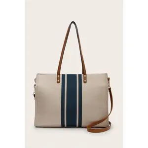 Striped Tote Bag