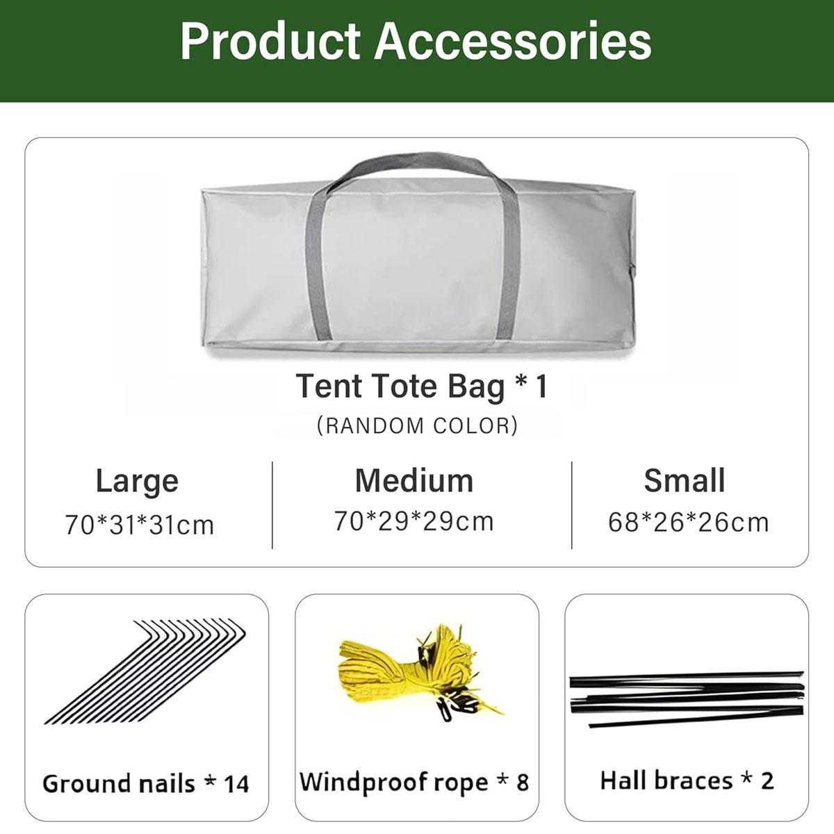 【Family Camping Tent】10-12 Person Extra Large Waterproof Easy Setup Oxford Straight Wall 2 Rooms Mesh Windows 3 Doors for Summer Camping Hiking Glamping Friends & Family Gatherings Camping Essentials National Park Week Labor Day Gift