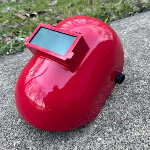 Red Sugar Scoop Welding Hood