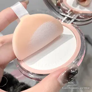 Make-up Makeup No Stuck Pink Soft Burnt Matte Skin-friendly Beautiful Powder Ivory White Brightening Skin Color 6.2g Cosmetic Product for General Use Daily Use