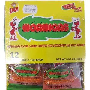 Hormigas watermelon candies with spicy powder  | 12 count | INDY | Snack