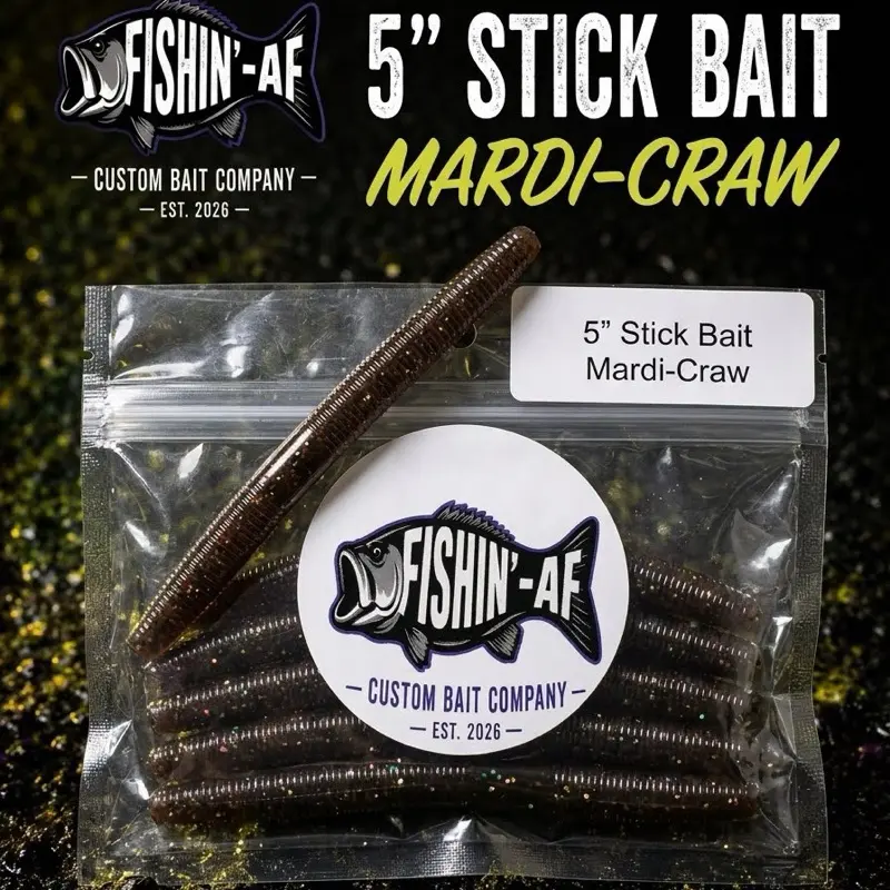 5” Stick Bait / Mardi-Craw