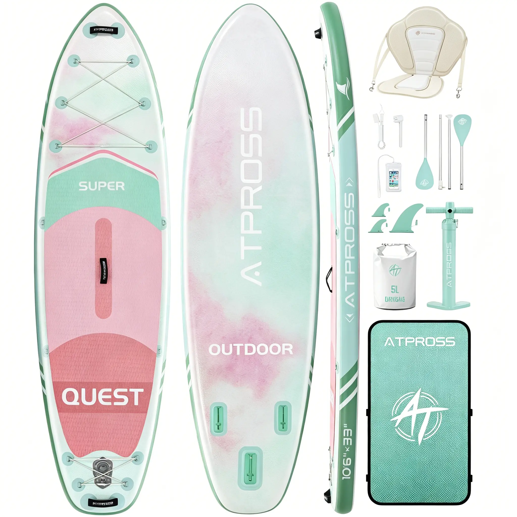 Gradient Green/kayak seat 