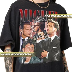 Limited Luis Miguel Vintage T-Shirt, Gift For Women and Man Unisex T-Shirt