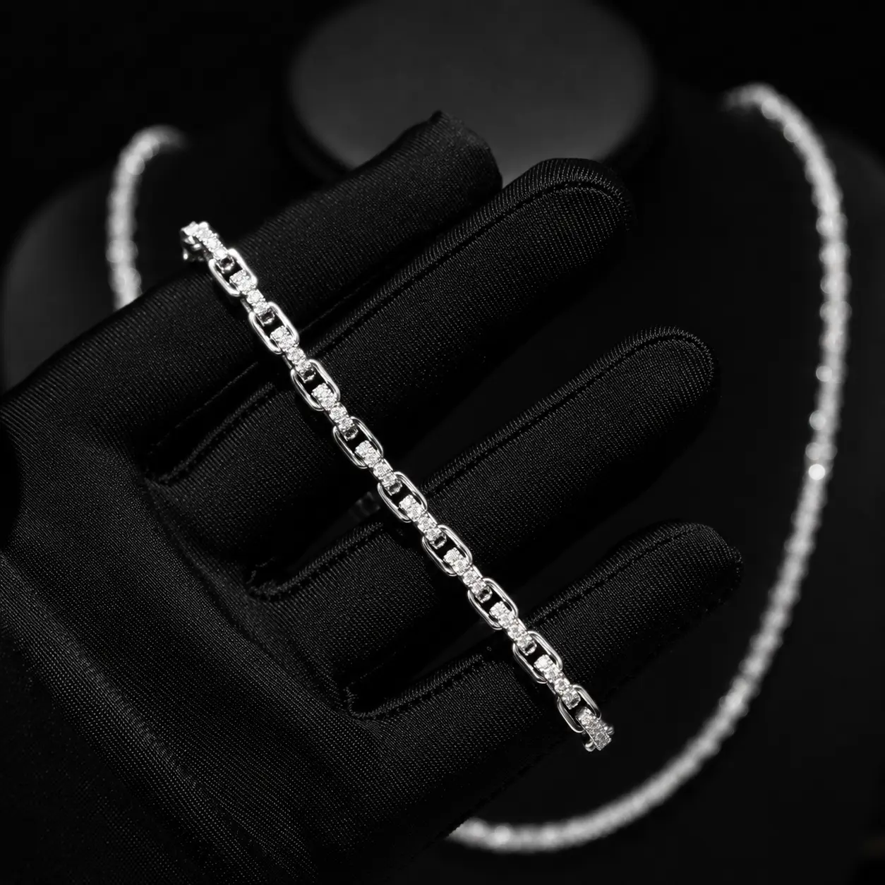Diamond Link VVS Bracelet (6mm)