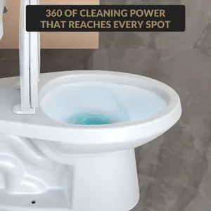 Two-Piece Elongated Toilet, 1.28 GPF Chair Height Toilet, ADA 21”High Toilet for Bathrooms, Single Power Flush Toilet with Left-hand Trip Lever, Soft Close Seat, 12" Rough-In, MAP 1000g