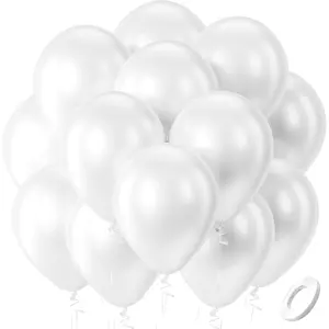 50Pcs 12 Inch Assorted Party Balloons Helium Style Latex Balloons for Events Birthdays Decor Set